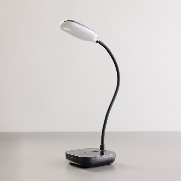 Zuma Line 1961-BK-LED Акумулаторен настолна лампа LED/7W/1200mAh 3000/4500/6000K черен