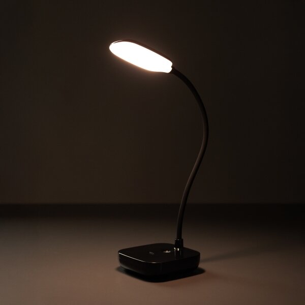 Zuma Line 1961-BK-LED Акумулаторен настолна лампа LED/7W/1200mAh 3000/4500/6000K черен