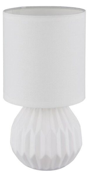 Globo 21730W - Настолна лампа SYLAS 1xE14/40W/230V бял