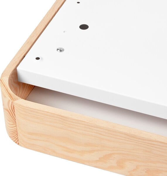 Плафон NATURAL SQUARE 2xE27/15W/230V 35x35 см бор
