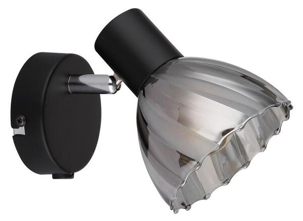Globo 54315S-1 - Спот аплик ZACHERY 1xE14/40W/230V черен