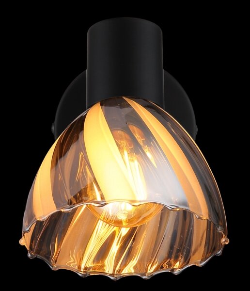 Globo 54315S-1 - Спот аплик ZACHERY 1xE14/40W/230V черен
