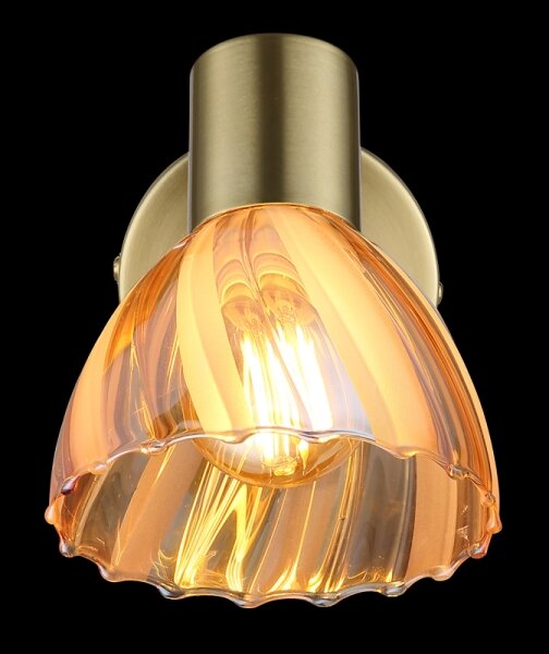 Globo 54315M-1 - Спот аплик ZACHERY 1xE14/40W/230V златист