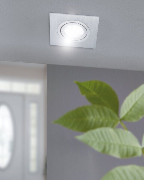 Eglo 98636 - LED Окачена таванна лампа AREITIO 1xGU10/5W/230V