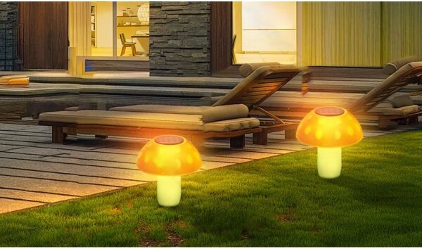 Aigostar - LED Соларна лампа LED/0,024W/1,2V 200 mAh 2700K IP44 манатарка