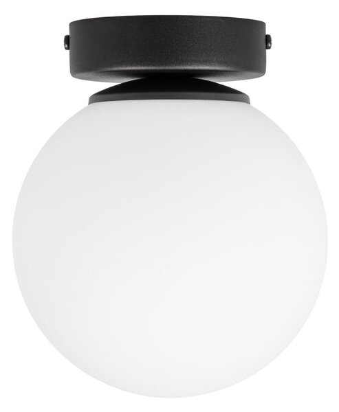 Таванно осветително тяло MOONLIGHT 1xE27/15W/230V, диаметър 16 см, черно