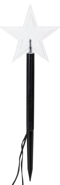 Aigostar LED соларна коледна лампа LED/0,054W/1,2V 1m IP65 студена бяла