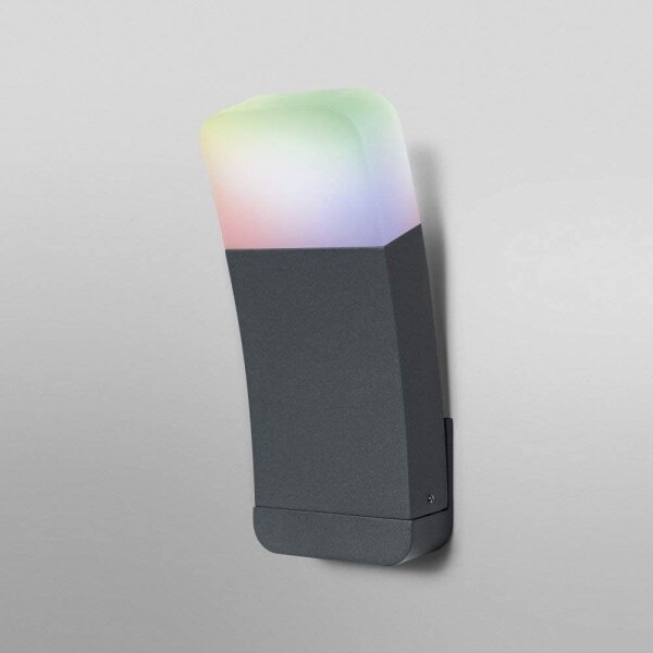 Ledvance - LED RGB външна стенна лампа SMART + CURVE LED / 9W / 230V IP44