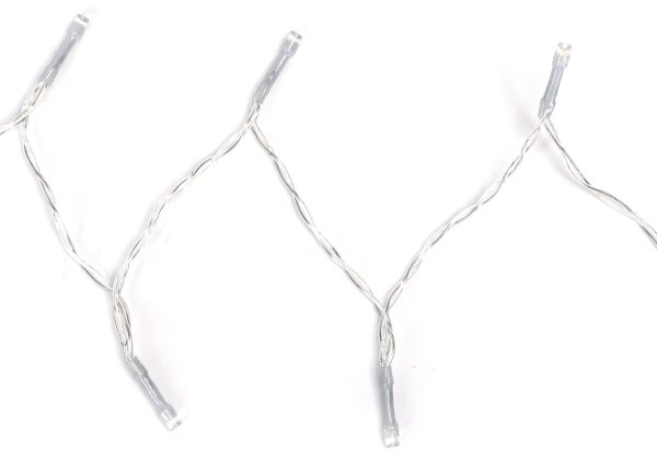 Aigostar - Външен LED гирлянд 150xLED/8 режима 15,3m IP44 студено бяло