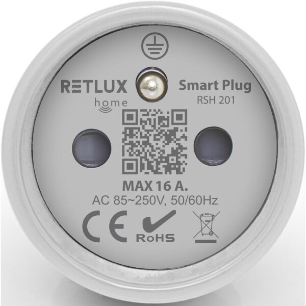 Retlux - Умен контакт 3680W/230V/Тип E/16A Wi-Fi Tuya