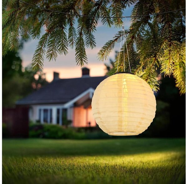 Globo 339700S - LED соларен висящ лампион LED/0,5W/3V IP44 бежов