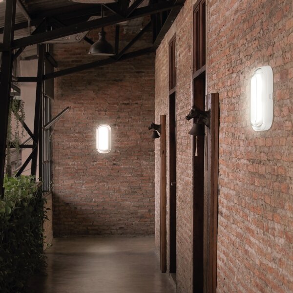 LED осветително PASTILO LED/10W/230V 2700/4000/6000K IK10 IP54 бяло овално