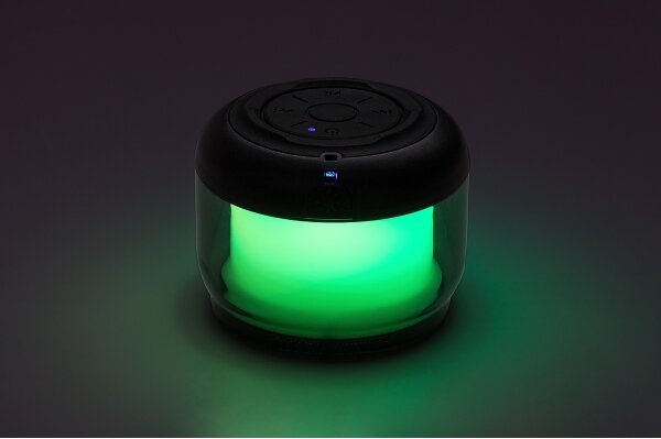 Rabalux 76110 - RGB настолна лампа с говорител RADELIA RGB/3W/3,7V 500mAh
