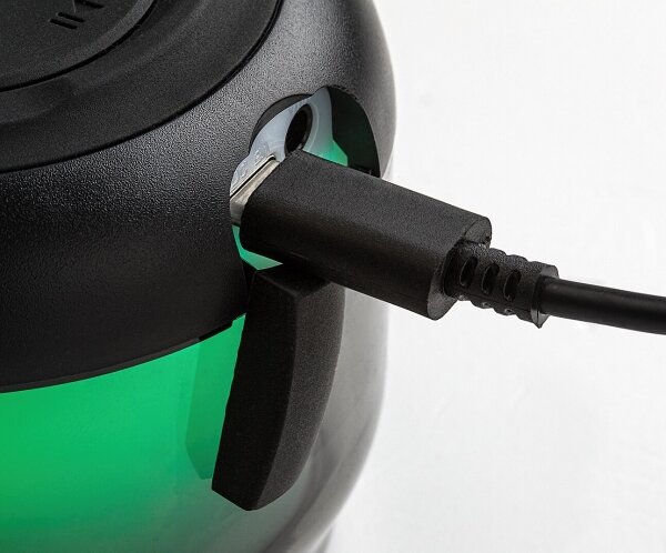 Rabalux 76110 - RGB настолна лампа с говорител RADELIA RGB/3W/3,7V 500mAh