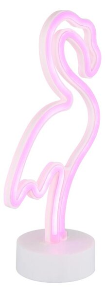 Globo 28064 - LED неонова настолна декорация FLAMINGO LED/2W/3xAA