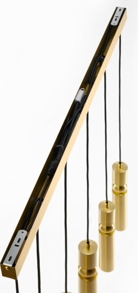 Jupiter 2011 - Пендел ALAS 6xGU10/10W/230V златист