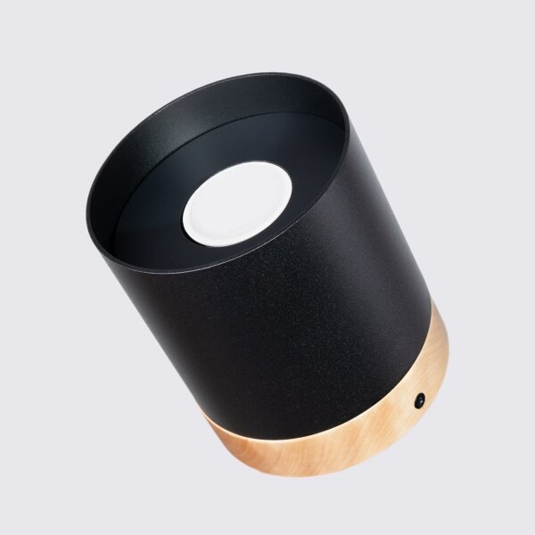 Sollux SL.1349 - Спот RIF 1xGU10/10W/230V Ø 12 см черен