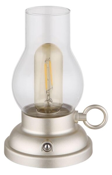 Globo 58016CH - LED настолна лампа PETRO LED/1W/3,7V 1200 mAh с докосване