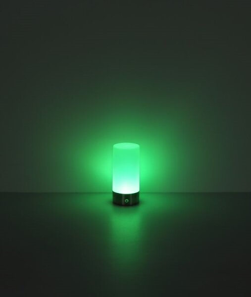 Globo 21040SRGB - LED RGB настолна лампа LEX 1,8W/5V 1500 mAh черна