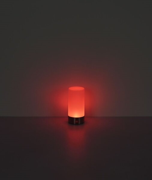 Globo 21040SRGB - LED RGB настолна лампа LEX 1,8W/5V 1500 mAh черна