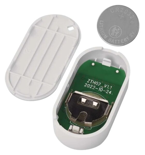 Дигитален безжичен термометър GoSmart с 1×CR2032 батерия