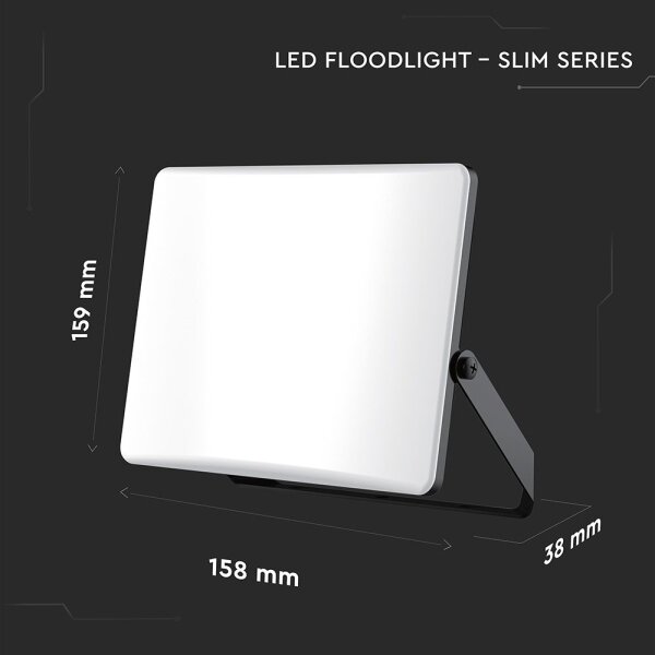LED прожектор 30W 230V 3000/4000/6500K IP65 черен