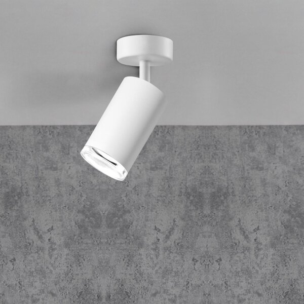 LED RGBW димируемо точково осветително тяло за баня TURYN 1xGU10/4,8W/230V IP44 бяло