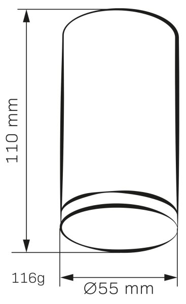 LED RGBW димируемо точково осветително тяло за баня TURYN 1xGU10/4,8W/230V IP44 бяло
