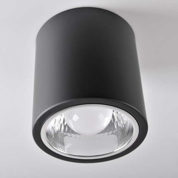 LED RGBW димируемо точково осветително тяло JUPITER 1xE27/6,5W/230V диам. 13 см черно