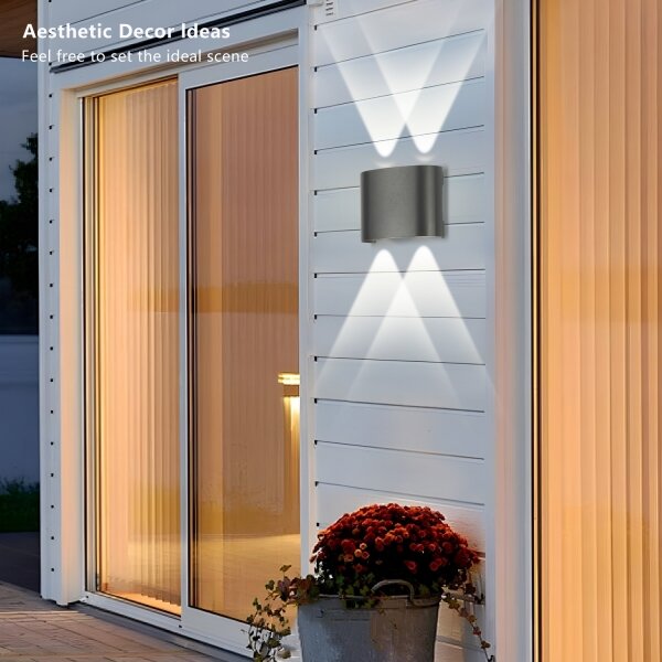 Brilagi - LED Външно стенно осветително тяло FLAREBOX LED/4W/230V антрацит IP65