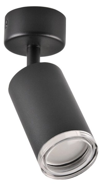 LED RGBW димируемо точково осветително тяло за баня TURYN 1xGU10/4,8W/230V IP44 черен