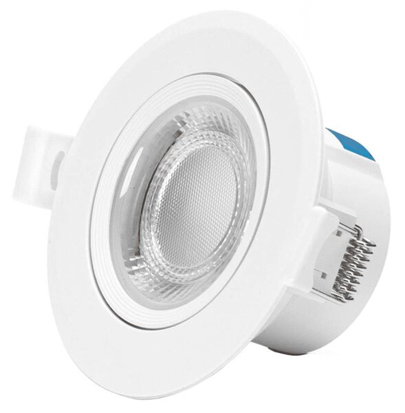 Aigostar - Вградено LED осветително тяло LED/5W/230V 3000K Ø 8,5 cm бяло