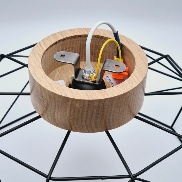 Brilagi - Плафон WOODY BASKET 1xE27/60W/230V дъб