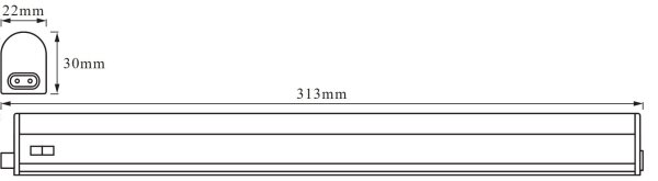 Osram - LED подшкафно осветително тяло BATTEN LED/4W/230V 30 cm