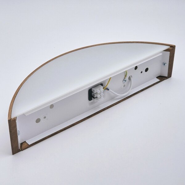 Brilagi - LED стенен аплик CARVALHO 1xE27/15W/230V дъб/череша