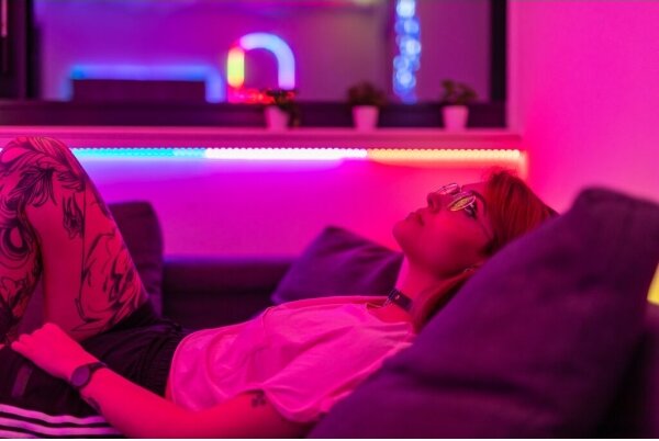 Twinkly TWL100STW-BEU - LED RGB Димируема лента LINE 100xLED 1,5 м Wi-Fi