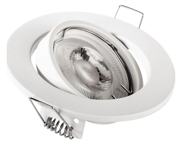 Вградено осветително тяло 1xGU10/MR16/10W/230V, Ø 9 см, бяло