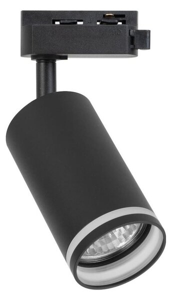 Спот за 1-фазна шинна система PIPE 1xGU10/10W/230V черен
