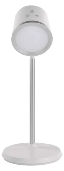 LED регулируема настолна лампа 4в1, 6W, 3.7V, 3000K/4000K/6500K, бяла