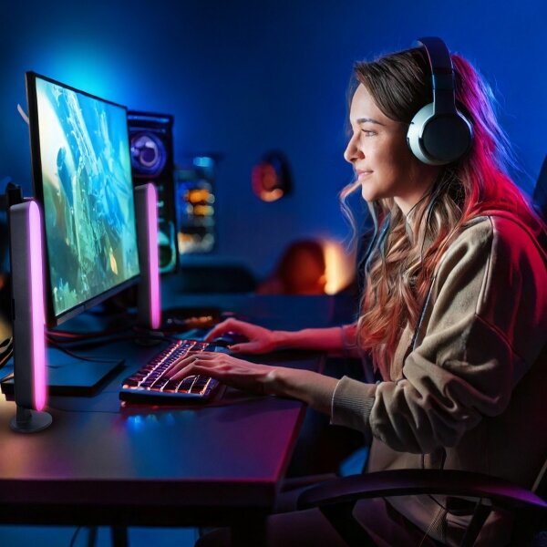 Solight WL916 - LED RGB осветление за гейминг + дистанционно управление