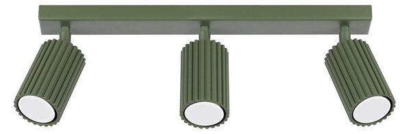 Sollux SL.1619 - Спот KARBON 3xGU10/10W/230V зелен