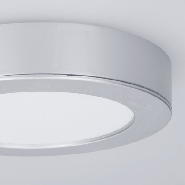 Solight WD240-S - LED панел 2в1 LED/12W/230V 3000/4000/6000K пр.17см IP54 сребрист