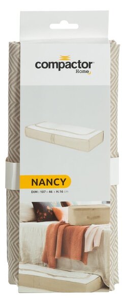 Кутия за съхранение на плат под леглото Nancy - Compactor