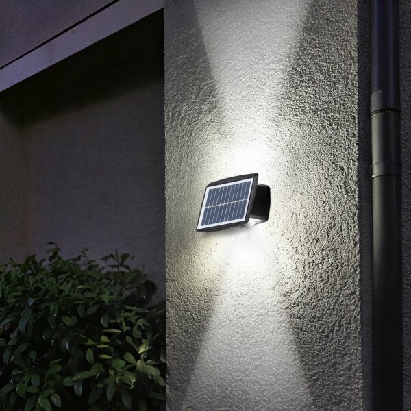Solight WL917 - LED соларно стенно осветително тяло LED/3,7V IP44 1200 mAh