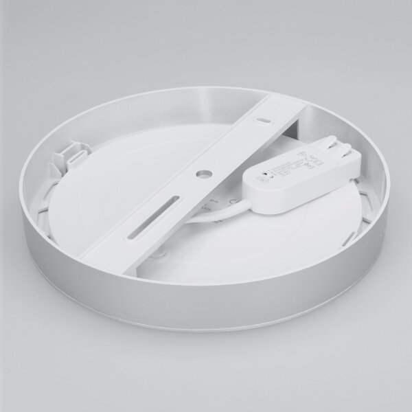 Solight WD242-W - LED панел 2 в 1 18W/230V 3000/4000/6000K, диаметър 22,5 см, IP54, бял