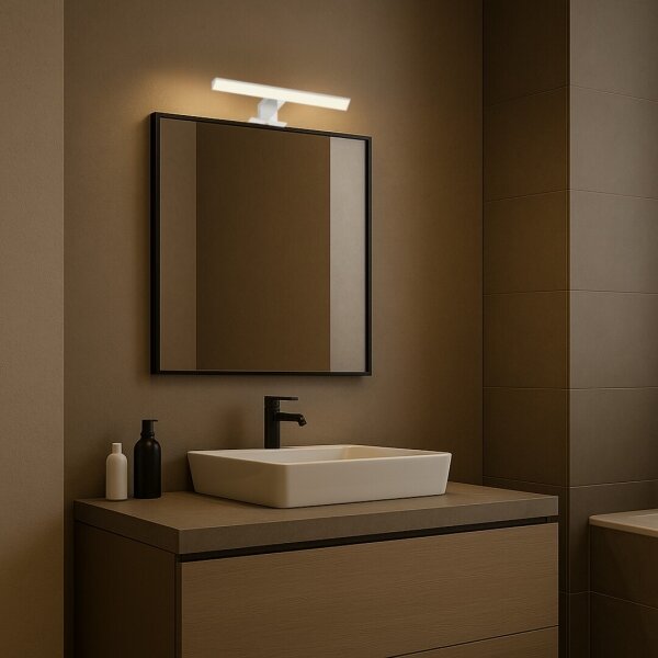 Rabalux 75023 - LED осветление за огледало за баня LORIC LED/6W/230V IP44 30 cm хром