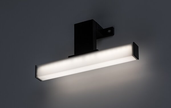 Rabalux 75050 - OLIRO LED осветление за огледало в банята, 4W/230V, IP44, 20 см, черно
