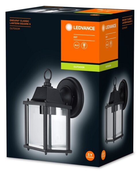Ledvance - настенна лампа ENDURA 1xE27/60W/230V IP23