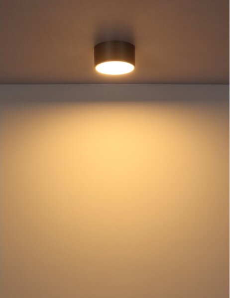 Globo 56964G - LED таванно осветително тяло RAYMOND LED/12W/230V Ø 15 см 3000K месинг
