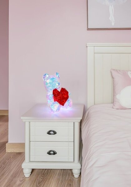 Globo 28058 - LED настолна декорация BRONDAR LED/6W/5V USB мече